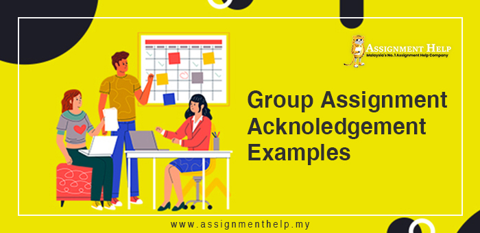 contoh acknowledgement group assignment